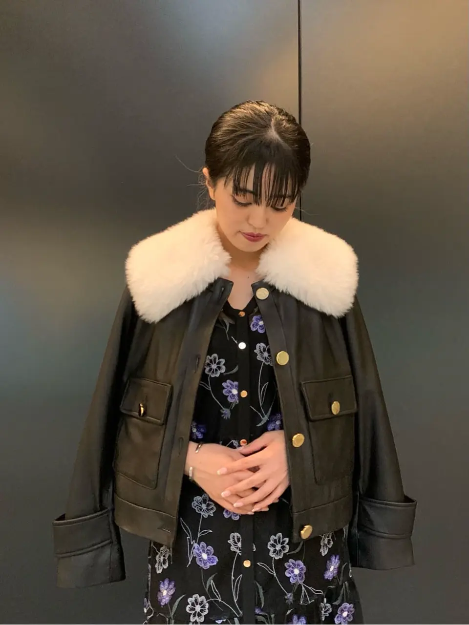 GRACE CONTINENTAL yoshi コーディネート画像