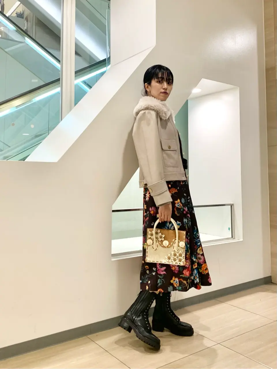 GRACE CONTINENTAL yoshi コーディネート画像