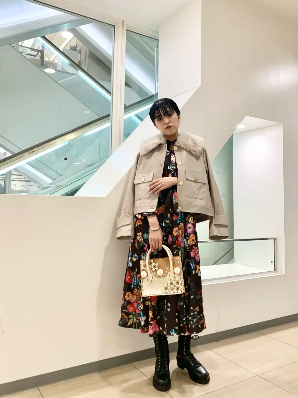 GRACE CONTINENTAL yoshi コーディネート画像