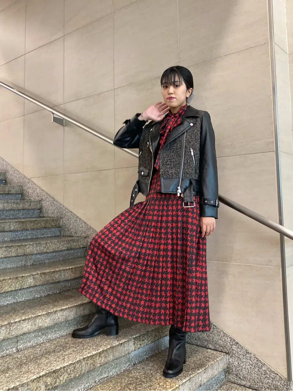 GRACE CONTINENTAL yoshi コーディネート画像