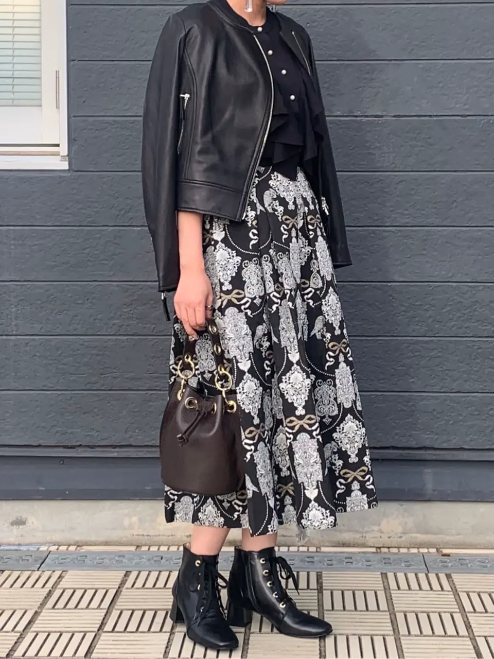 GRACE CONTINENTAL yoshi コーディネート画像