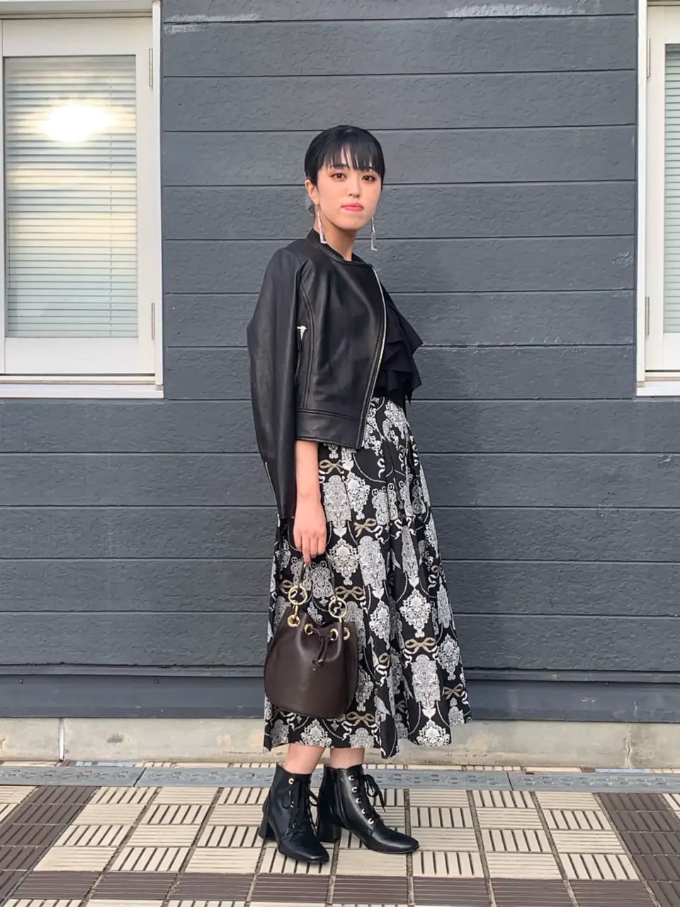 GRACE CONTINENTAL yoshi コーディネート画像