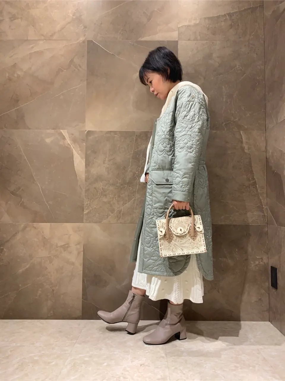 GRACE CONTINENTAL 穐山　香織 コーディネート画像