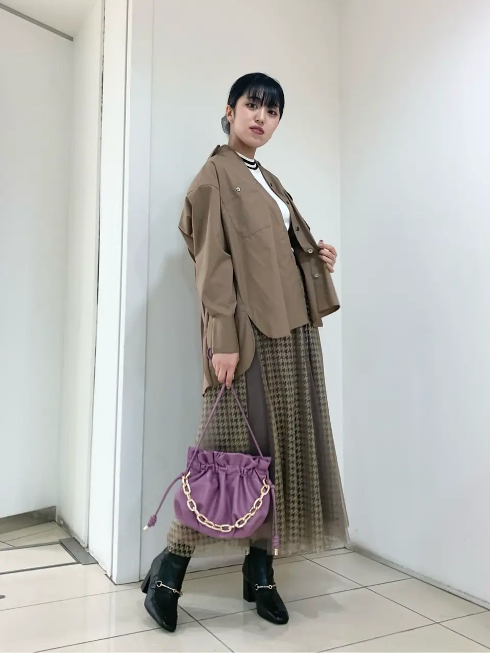 GRACE CONTINENTAL yoshi コーディネート画像