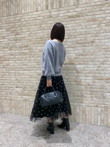 GRACE CONTINENTAL MOMOKO コーディネート画像