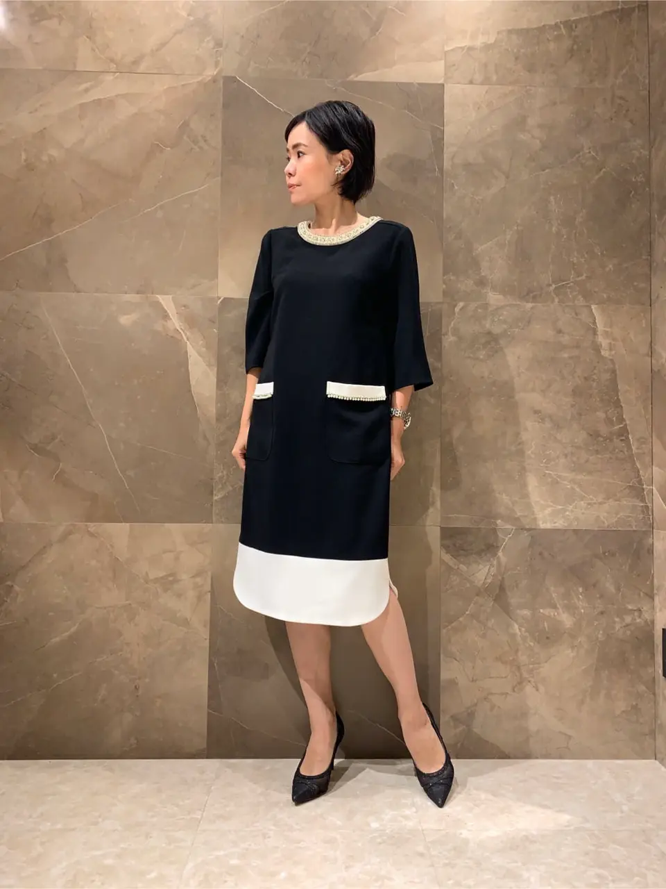 GRACE CONTINENTAL 穐山　香織 コーディネート画像