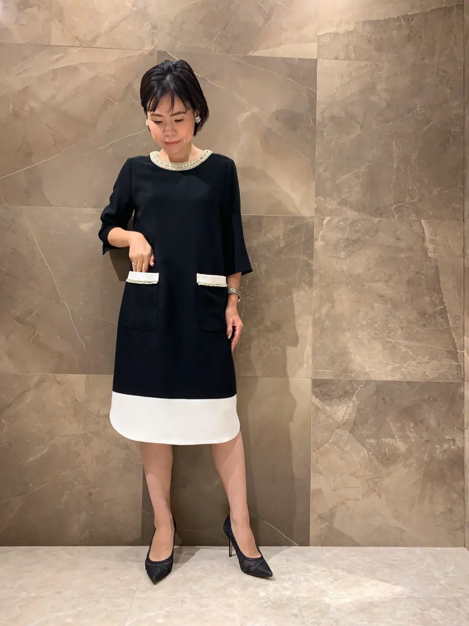 GRACE CONTINENTAL 穐山　香織 コーディネート画像