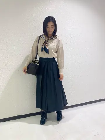 GRACE CONTINENTAL MOMOKO コーディネート画像