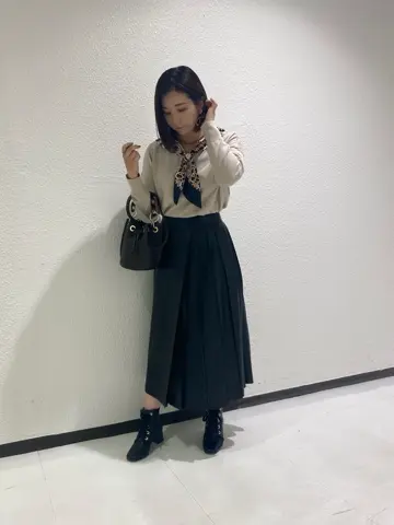 GRACE CONTINENTAL MOMOKO コーディネート画像