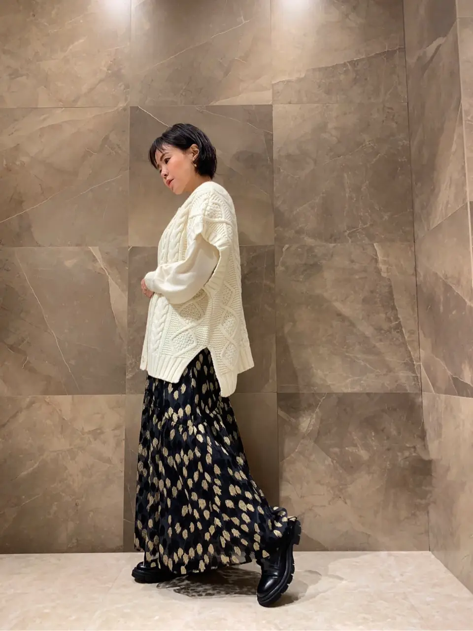 GRACE CONTINENTAL 穐山　香織 コーディネート画像