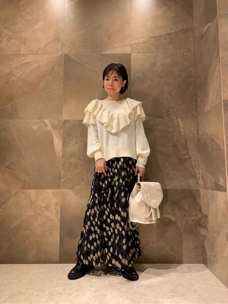 GRACE CONTINENTAL 穐山　香織 コーディネート画像