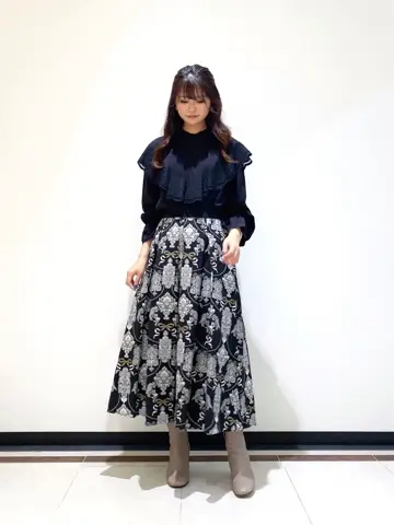 GRACE CONTINENTAL MORITA AI コーディネート画像