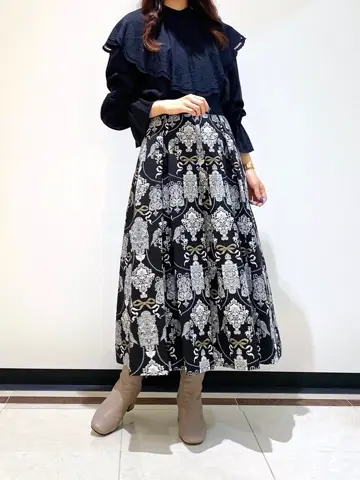 GRACE CONTINENTAL MORITA AI コーディネート画像