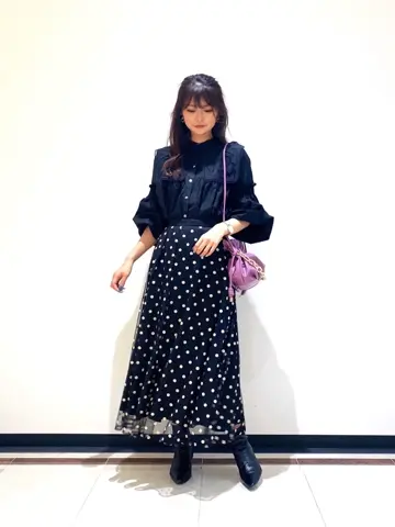 GRACE CONTINENTAL MORITA AI コーディネート画像