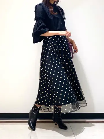 GRACE CONTINENTAL MORITA AI コーディネート画像