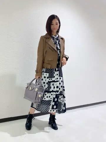 GRACE CONTINENTAL MOMOKO コーディネート画像