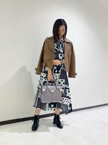 GRACE CONTINENTAL MOMOKO コーディネート画像