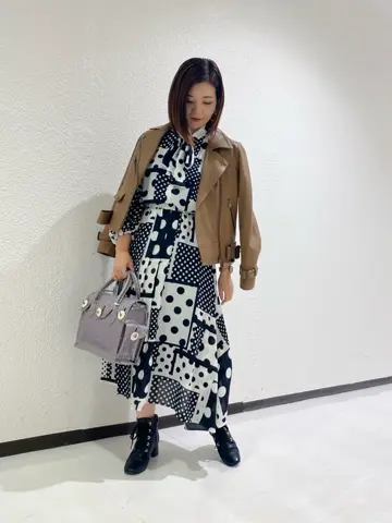 GRACE CONTINENTAL MOMOKO コーディネート画像