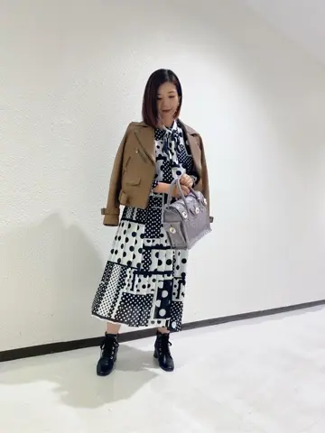 GRACE CONTINENTAL MOMOKO コーディネート画像