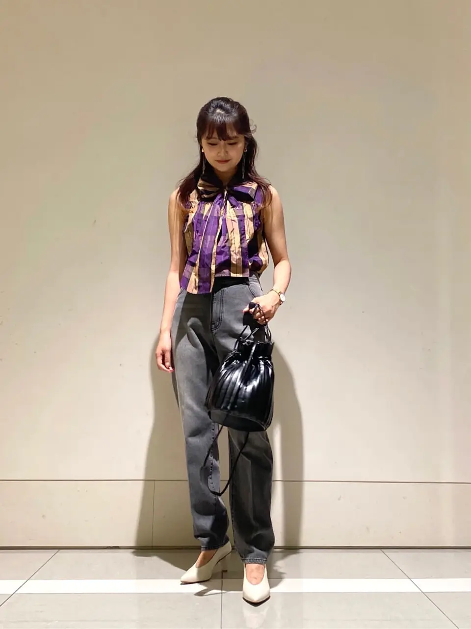 GRACE CONTINENTAL MORITA AI コーディネート画像