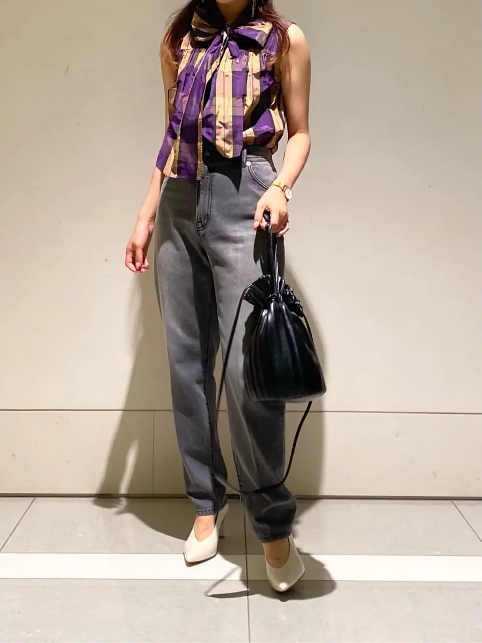 GRACE CONTINENTAL MORITA AI コーディネート画像