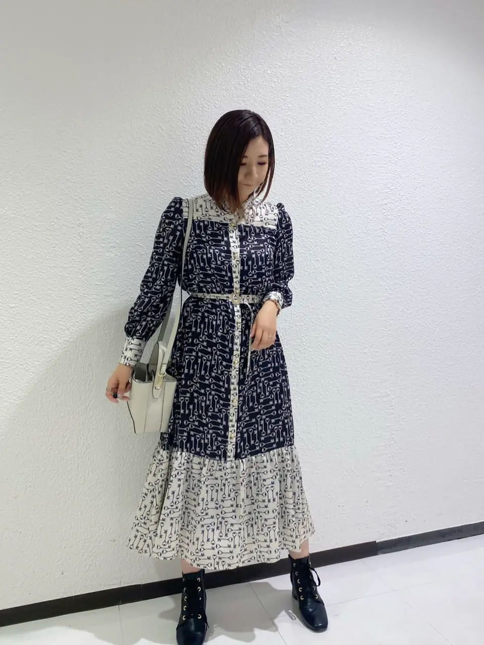 GRACE CONTINENTAL MOMOKO コーディネート画像