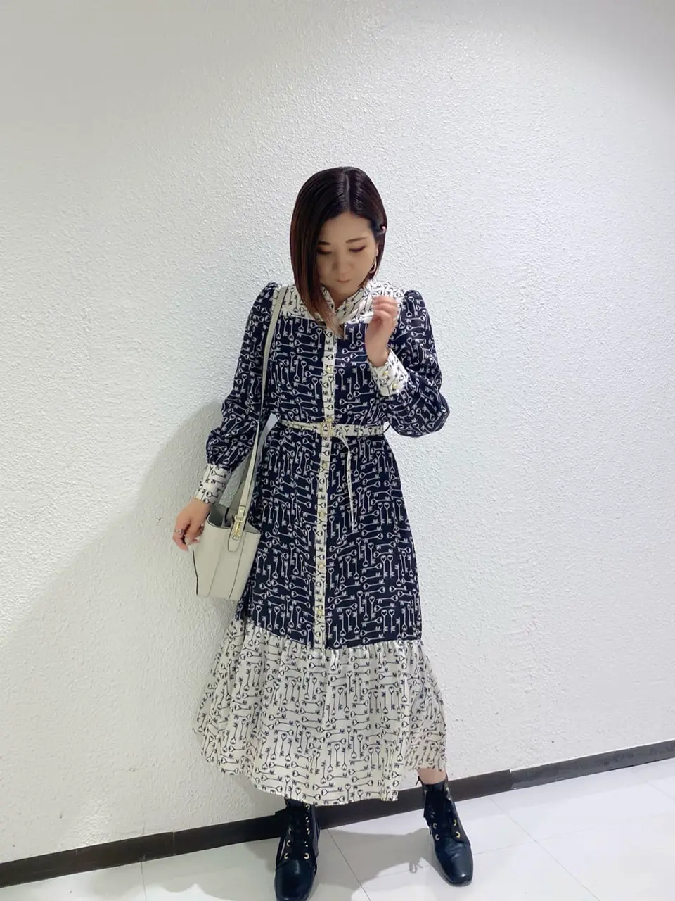 GRACE CONTINENTAL MOMOKO コーディネート画像