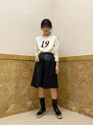 GRACE CONTINENTAL MORITA AI コーディネート画像