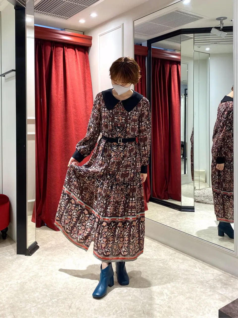 GRACE CONTINENTAL Abe コーディネート画像