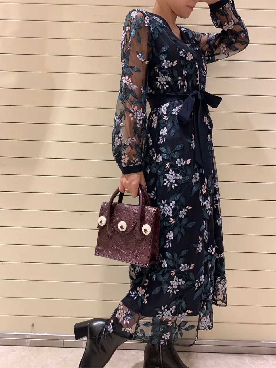 GRACE CONTINENTAL 穐山　香織 コーディネート画像