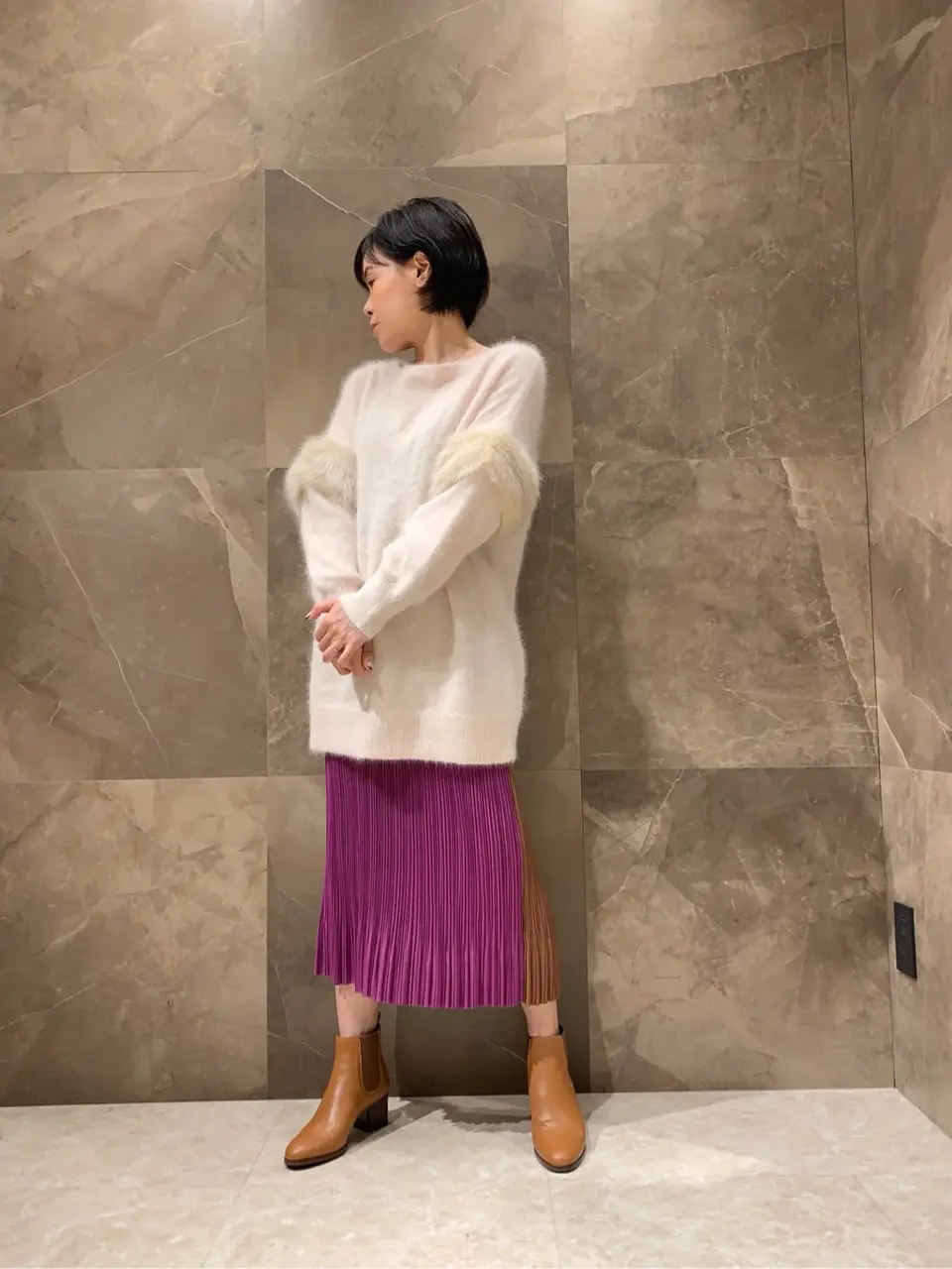 GRACE CONTINENTAL 穐山　香織 コーディネート画像