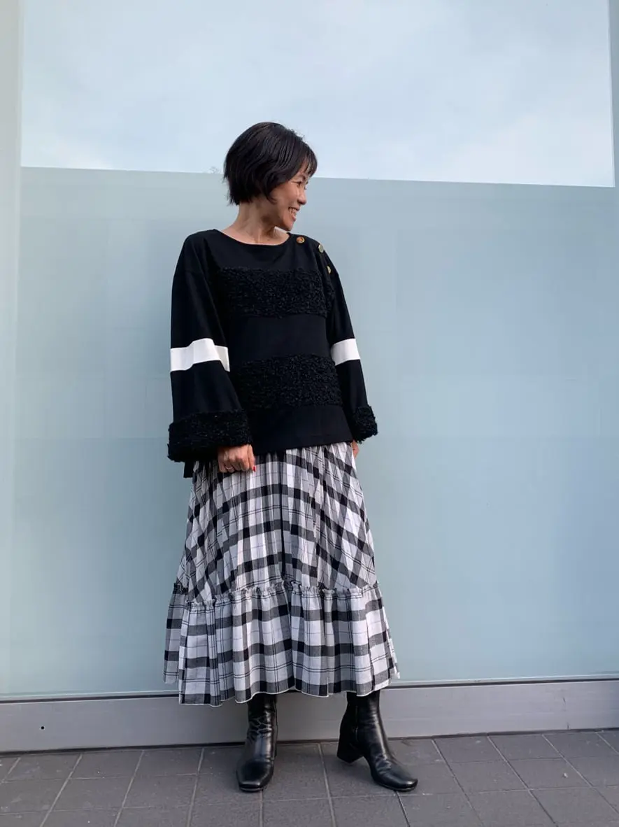 GRACE CONTINENTAL 穐山　香織 コーディネート画像