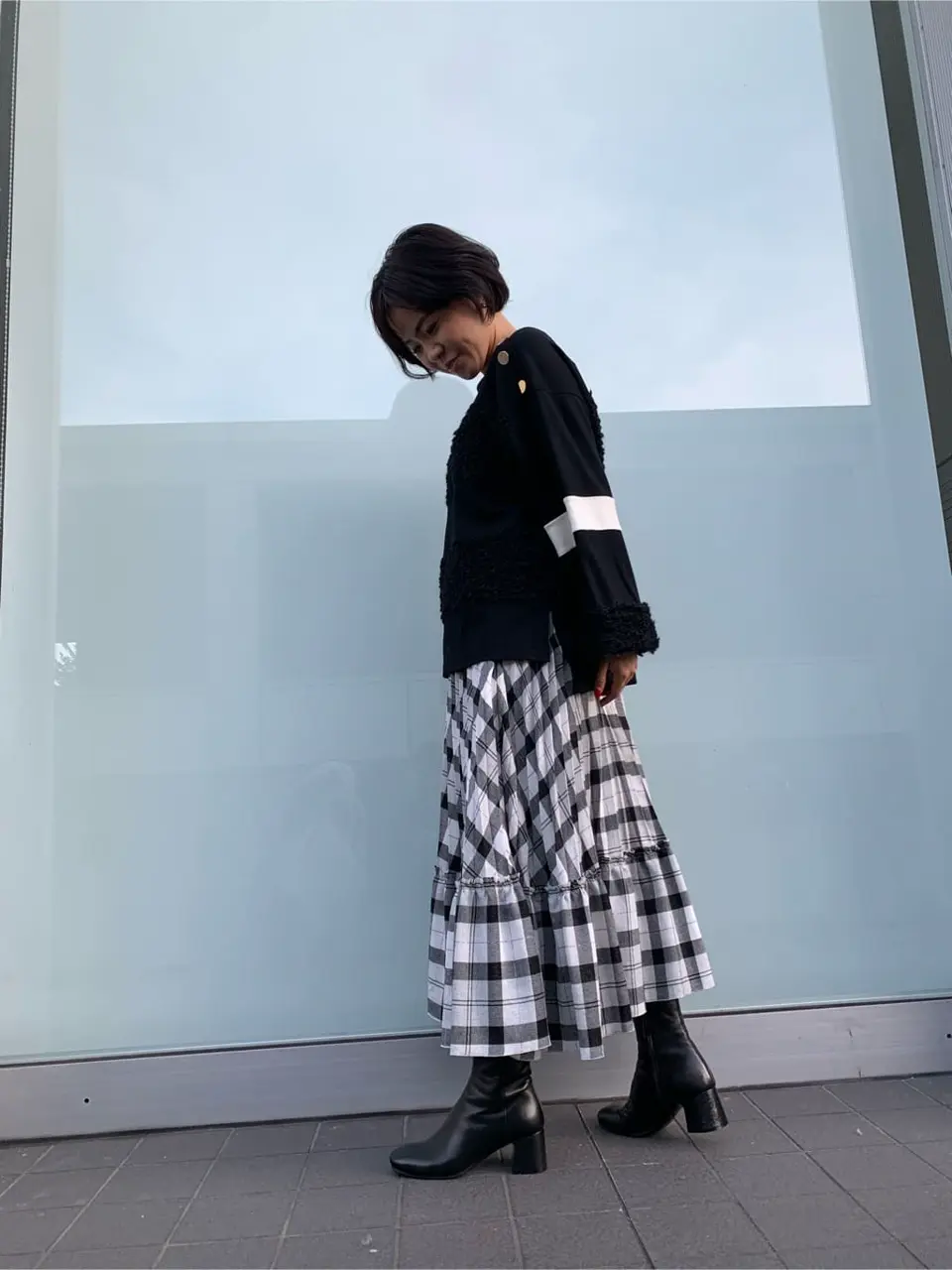 GRACE CONTINENTAL 穐山　香織 コーディネート画像