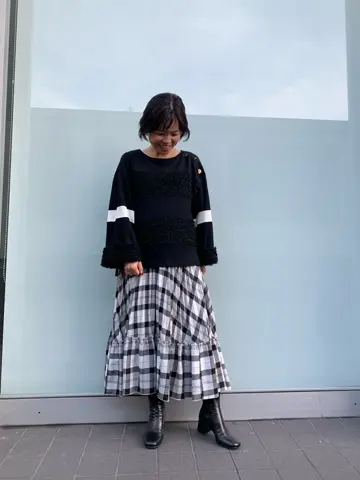 GRACE CONTINENTAL 穐山　香織 コーディネート画像