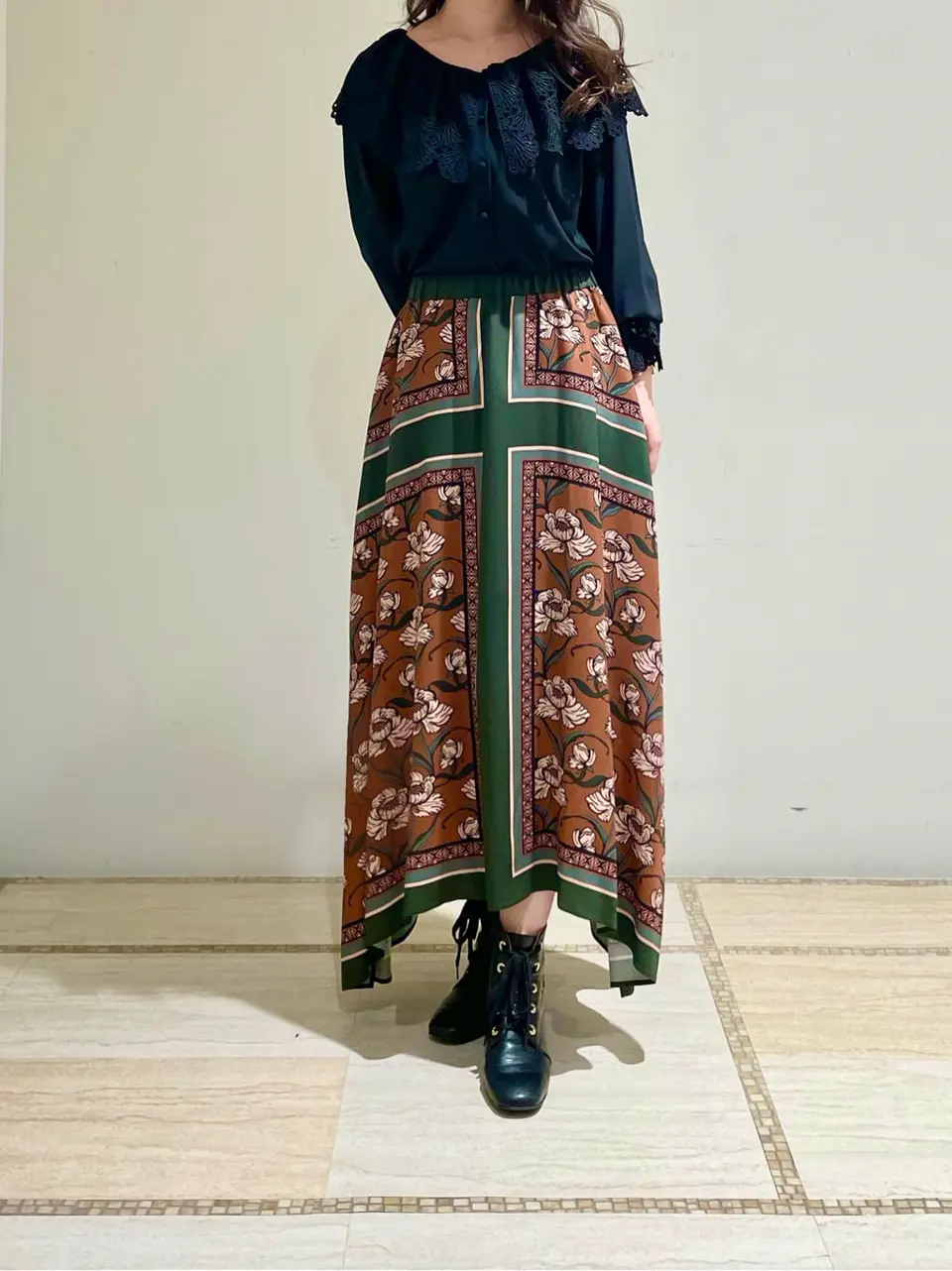 GRACE CONTINENTAL yukina コーディネート画像