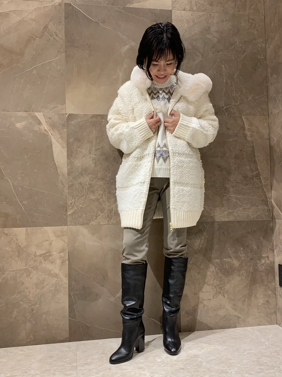 GRACE CONTINENTAL 穐山　香織 コーディネート画像