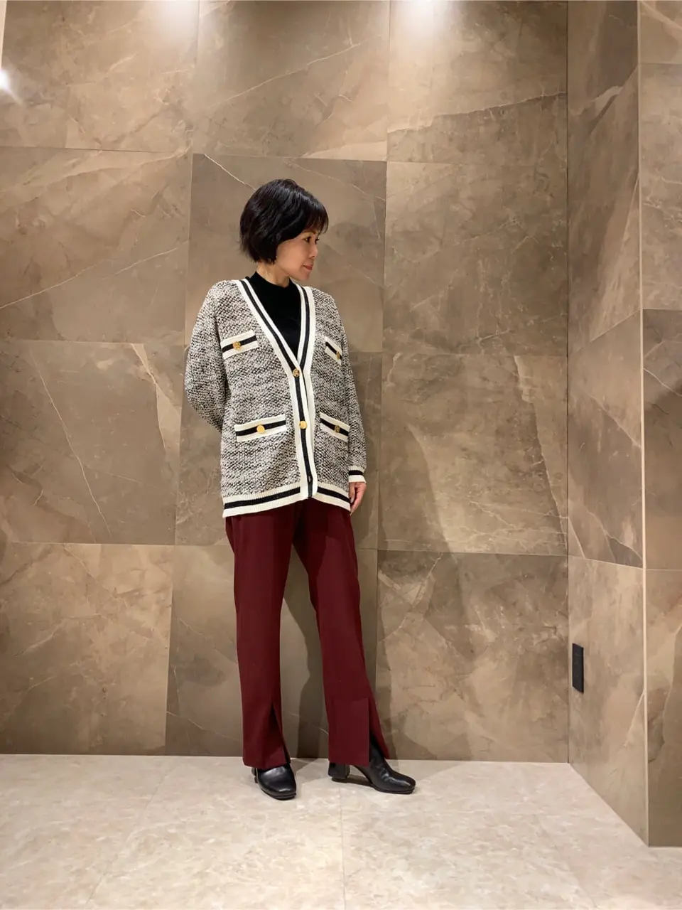 GRACE CONTINENTAL 穐山　香織 コーディネート画像