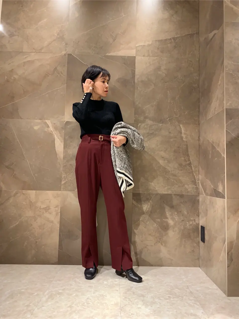 GRACE CONTINENTAL 穐山　香織 コーディネート画像