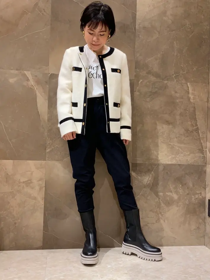 GRACE CONTINENTAL 穐山　香織 コーディネート画像