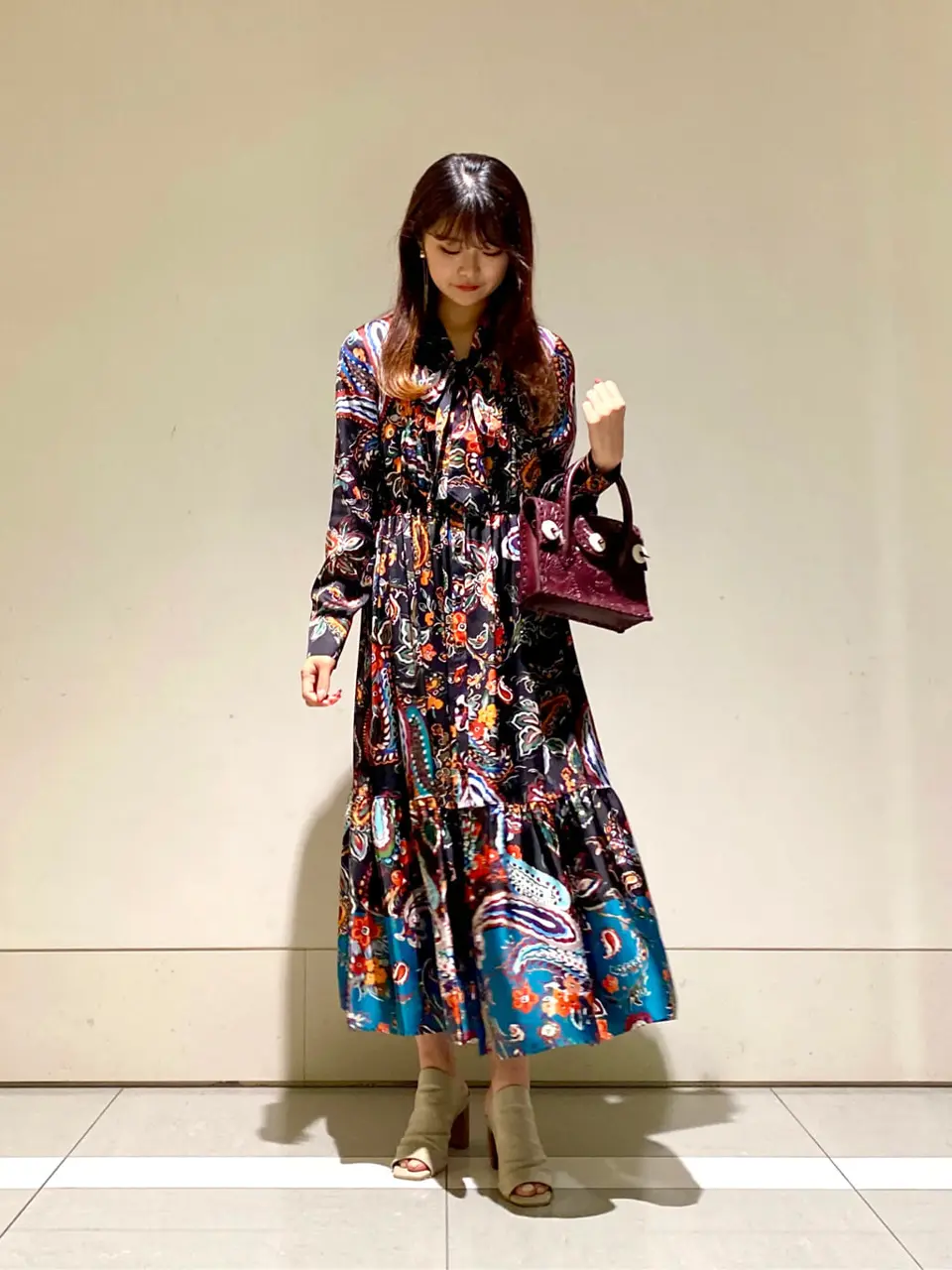 GRACE CONTINENTAL MORITA AI コーディネート画像