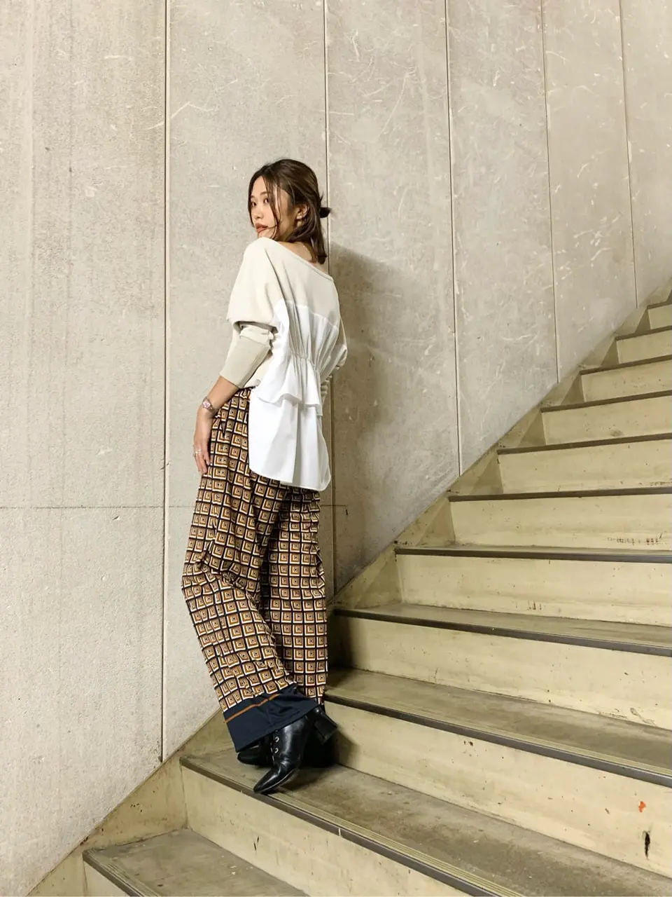 GRACE CONTINENTAL A.Kameyama コーディネート画像