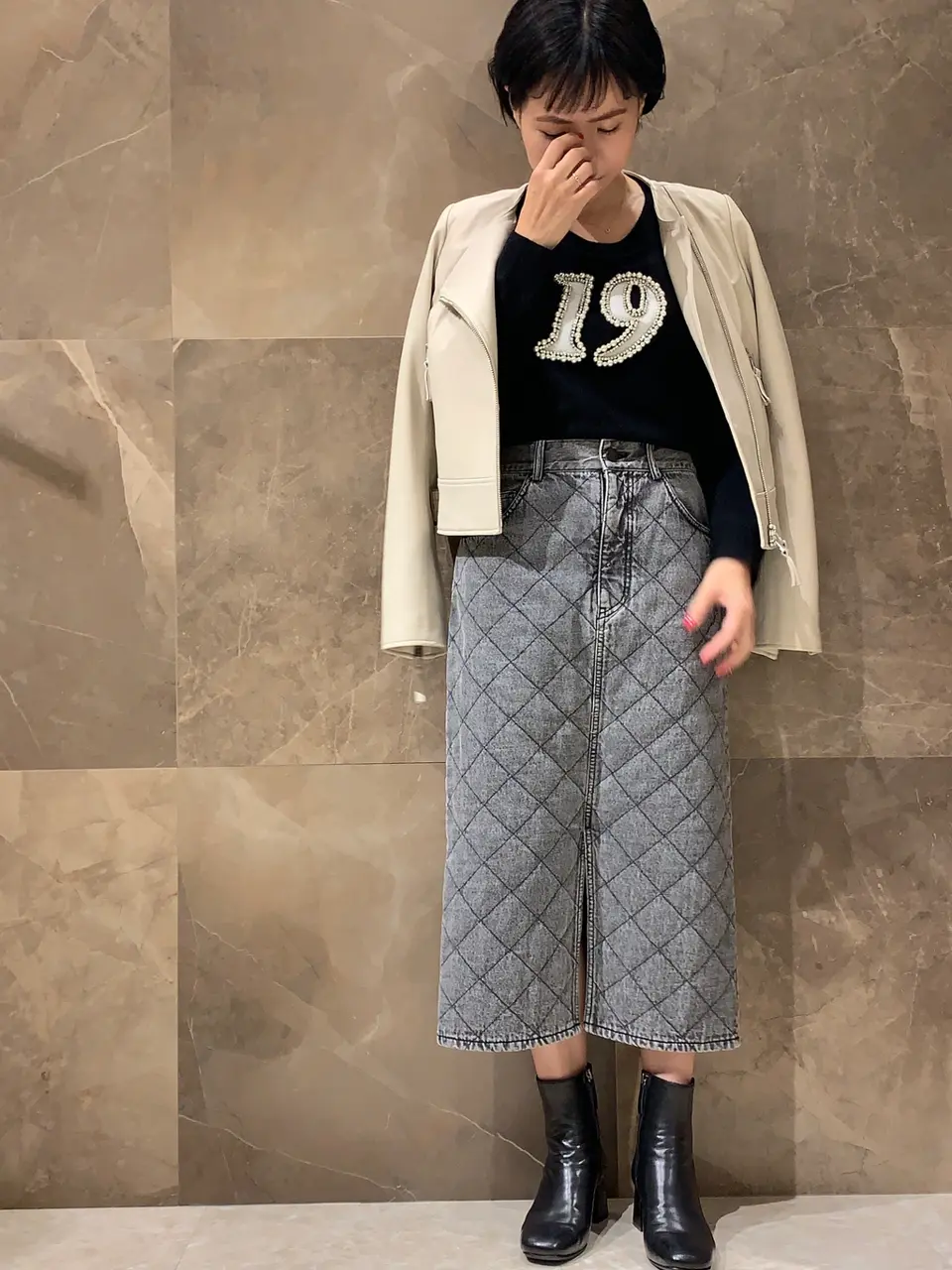 GRACE CONTINENTAL 穐山　香織 コーディネート画像