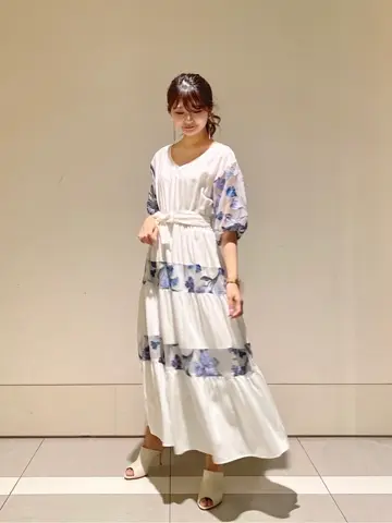 GRACE CONTINENTAL MORITA AI コーディネート画像