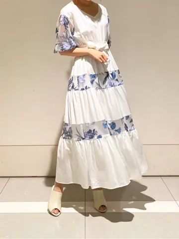 GRACE CONTINENTAL MORITA AI コーディネート画像