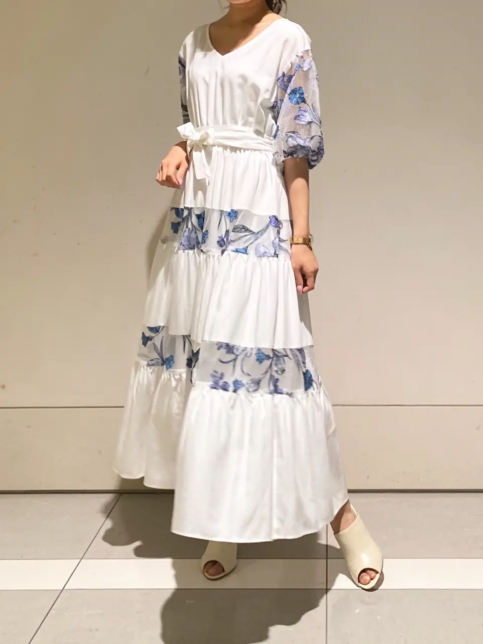 GRACE CONTINENTAL MORITA AI コーディネート画像