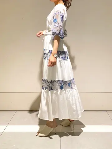 GRACE CONTINENTAL MORITA AI コーディネート画像