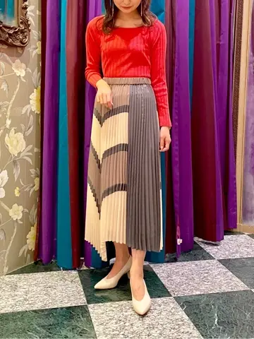 GRACE CONTINENTAL MORITA AI コーディネート画像