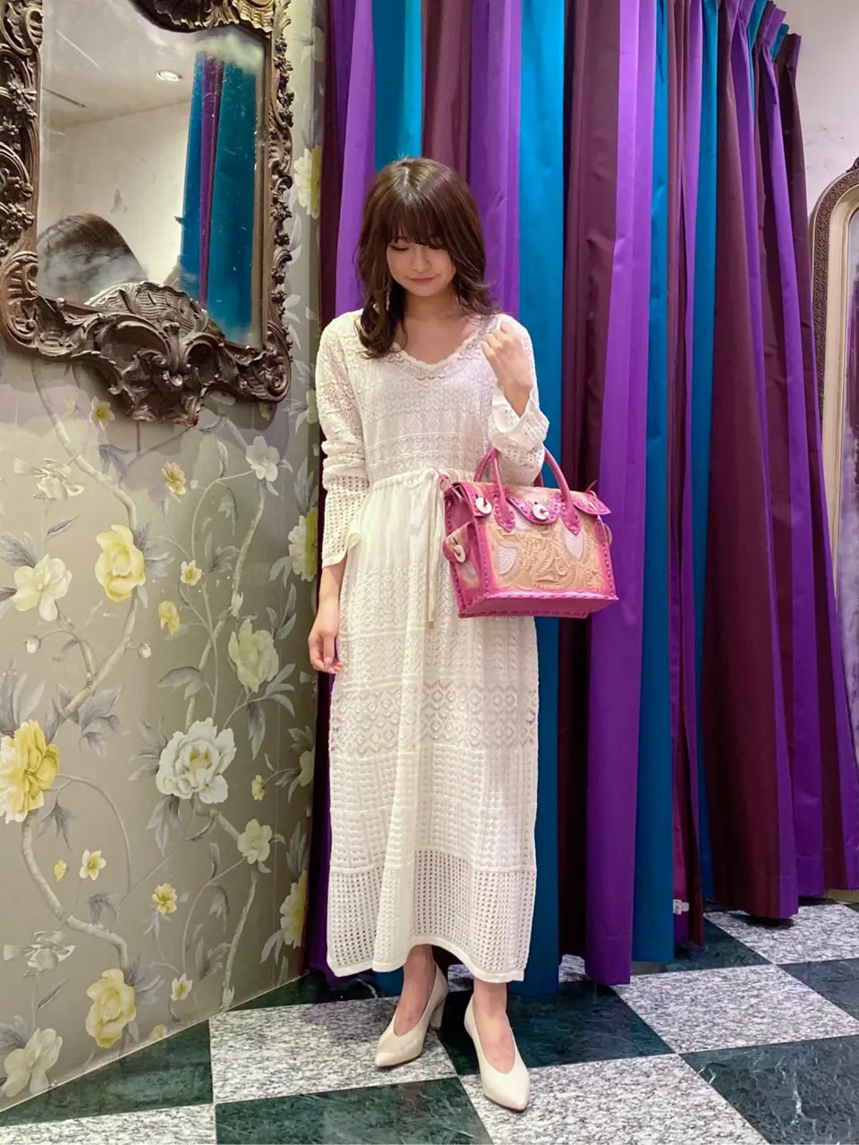 GRACE CONTINENTAL MORITA AI コーディネート画像