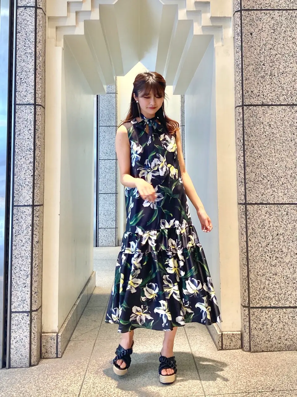 GRACE CONTINENTAL MORITA AI コーディネート画像