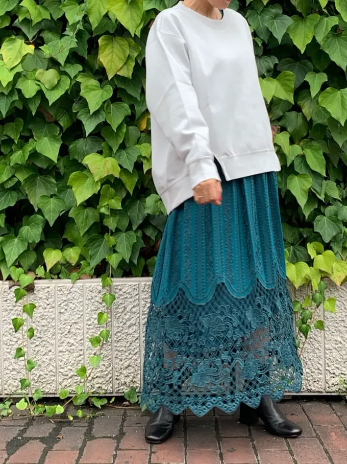 GRACE CONTINENTAL 穐山　香織 コーディネート画像